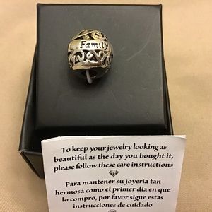 Round AVON Family charm